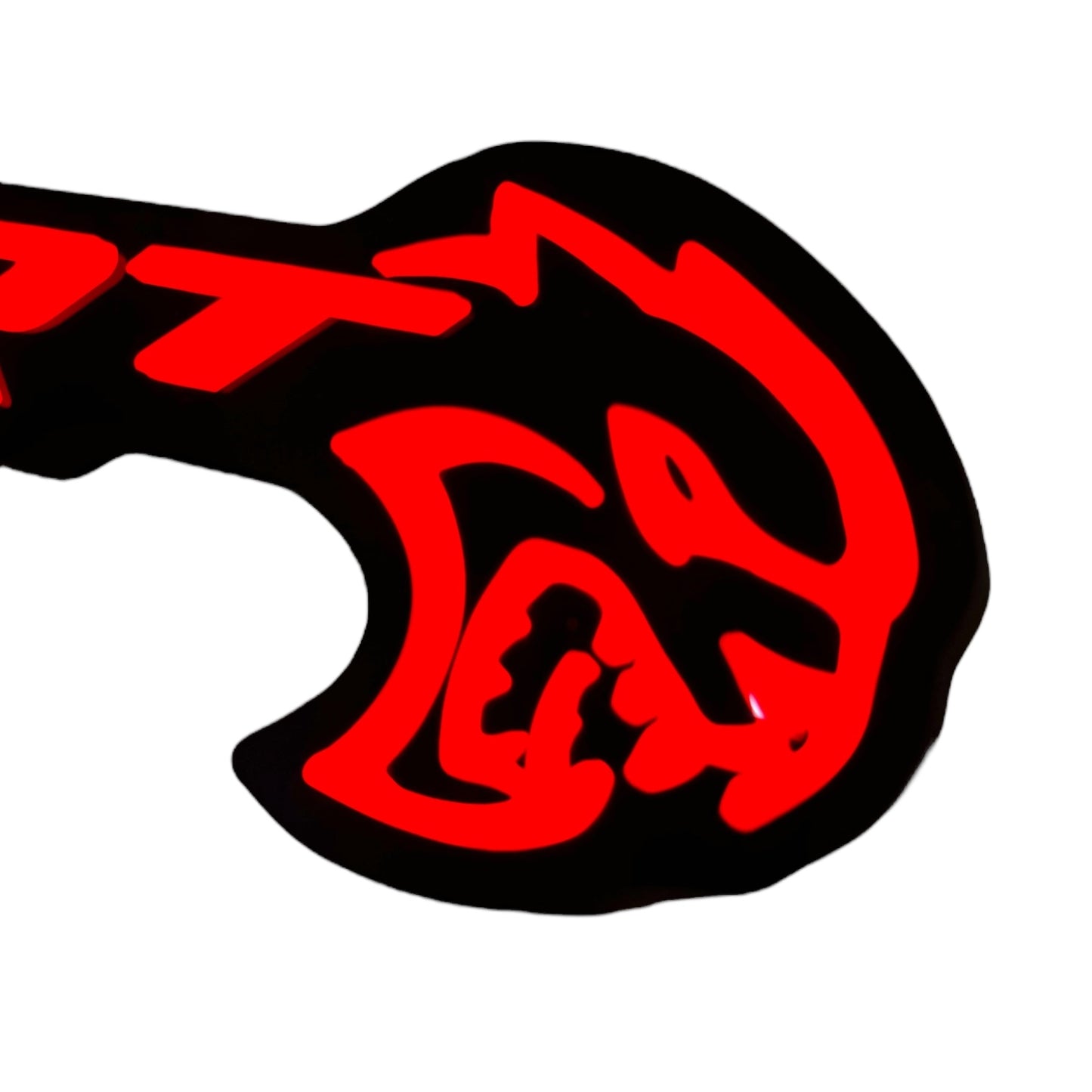 SRT Hellcat LED Badge
