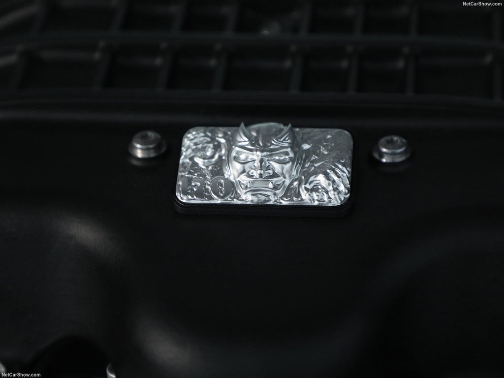 SRT Supercharger Emblem Nameplate – Redeye / Hellcat Style Badge