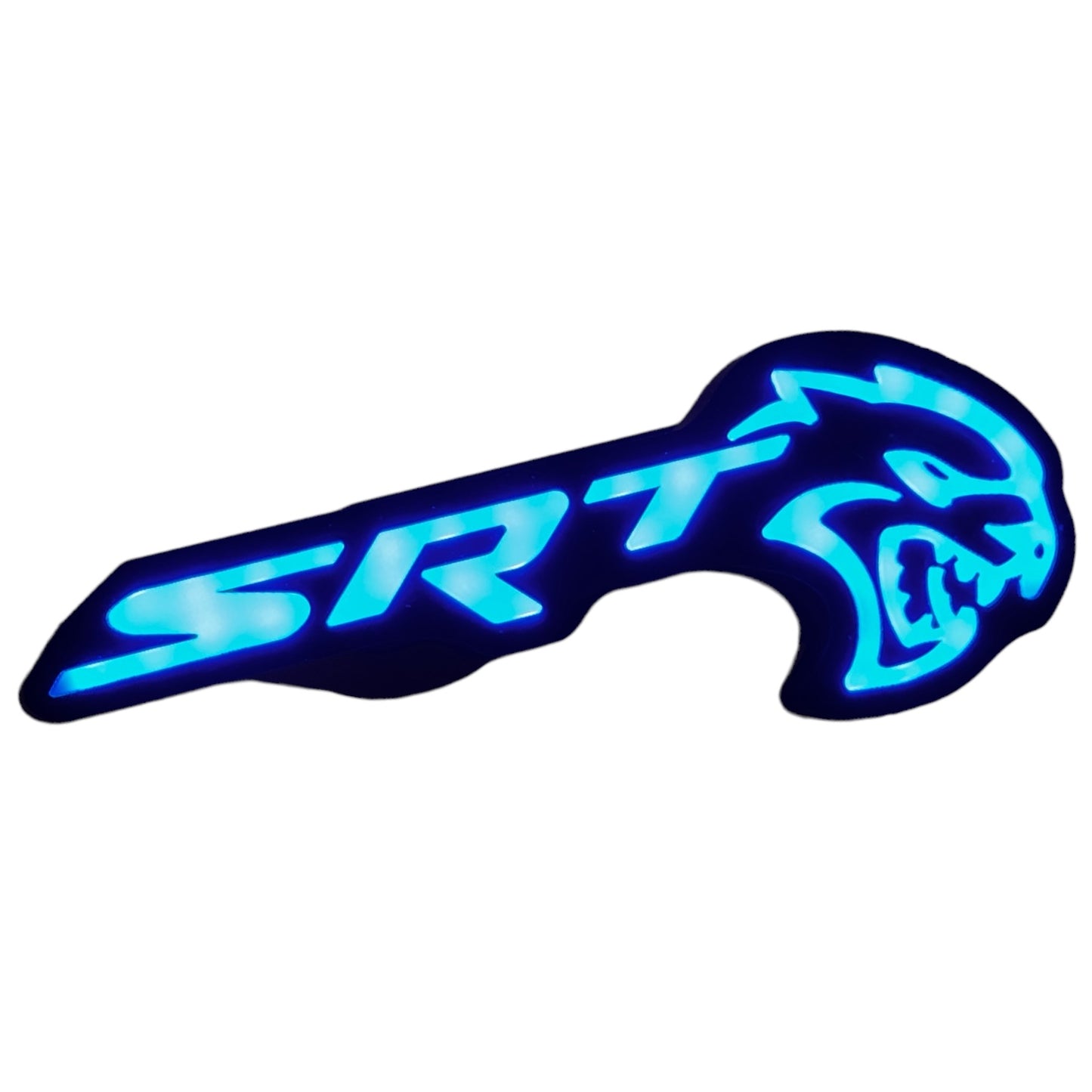 SRT Hellcat LED Badge