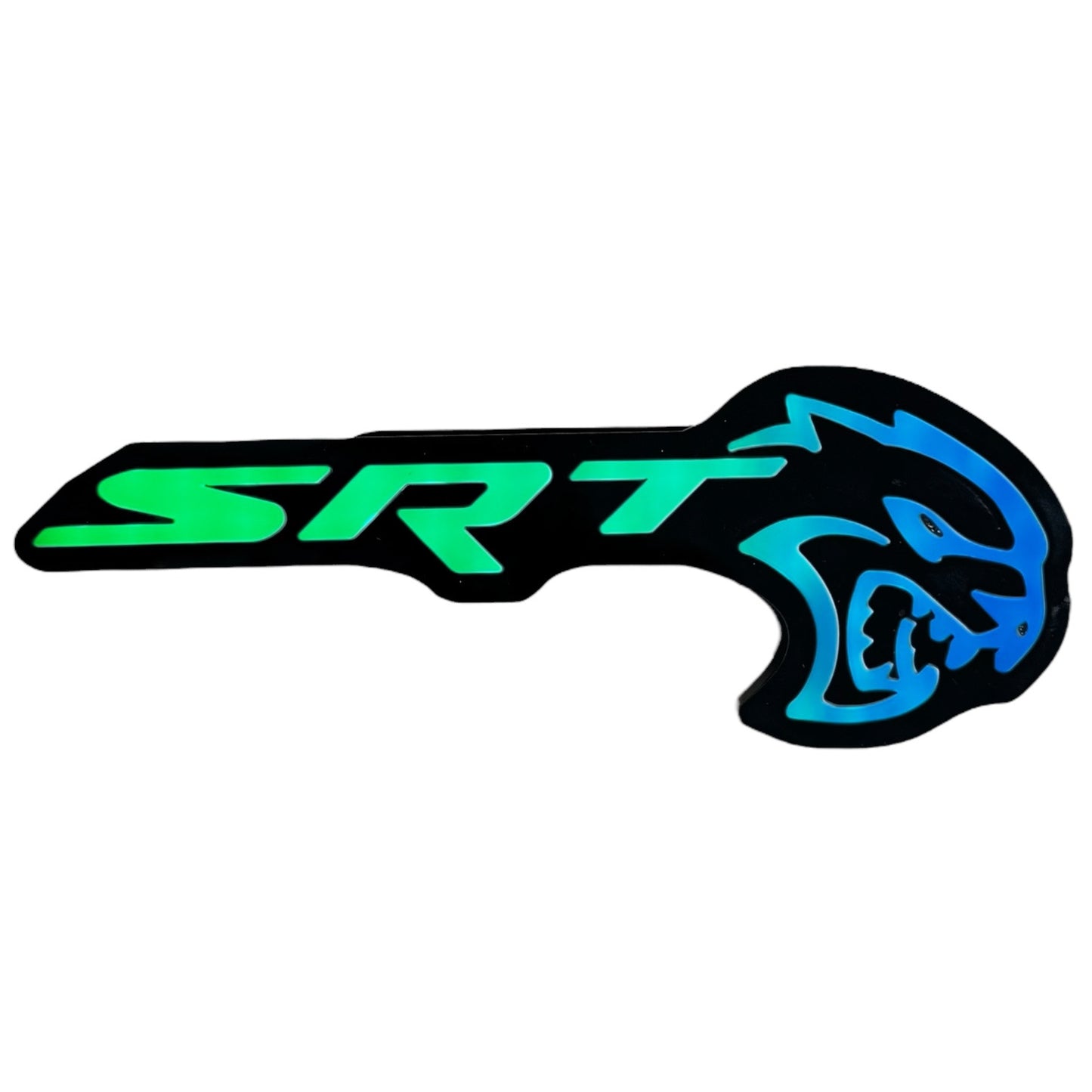 SRT Hellcat LED Badge
