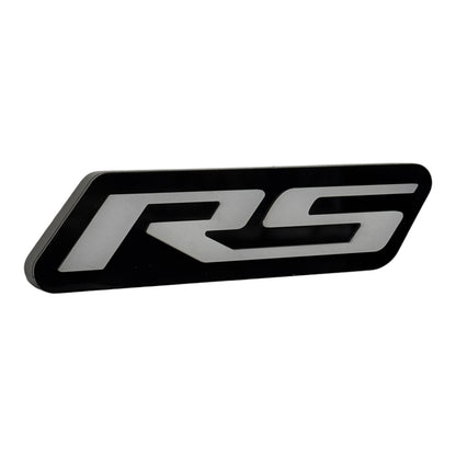 LED RS Grille Badge Decoration – RGB Light-Up Emblem for Camaro