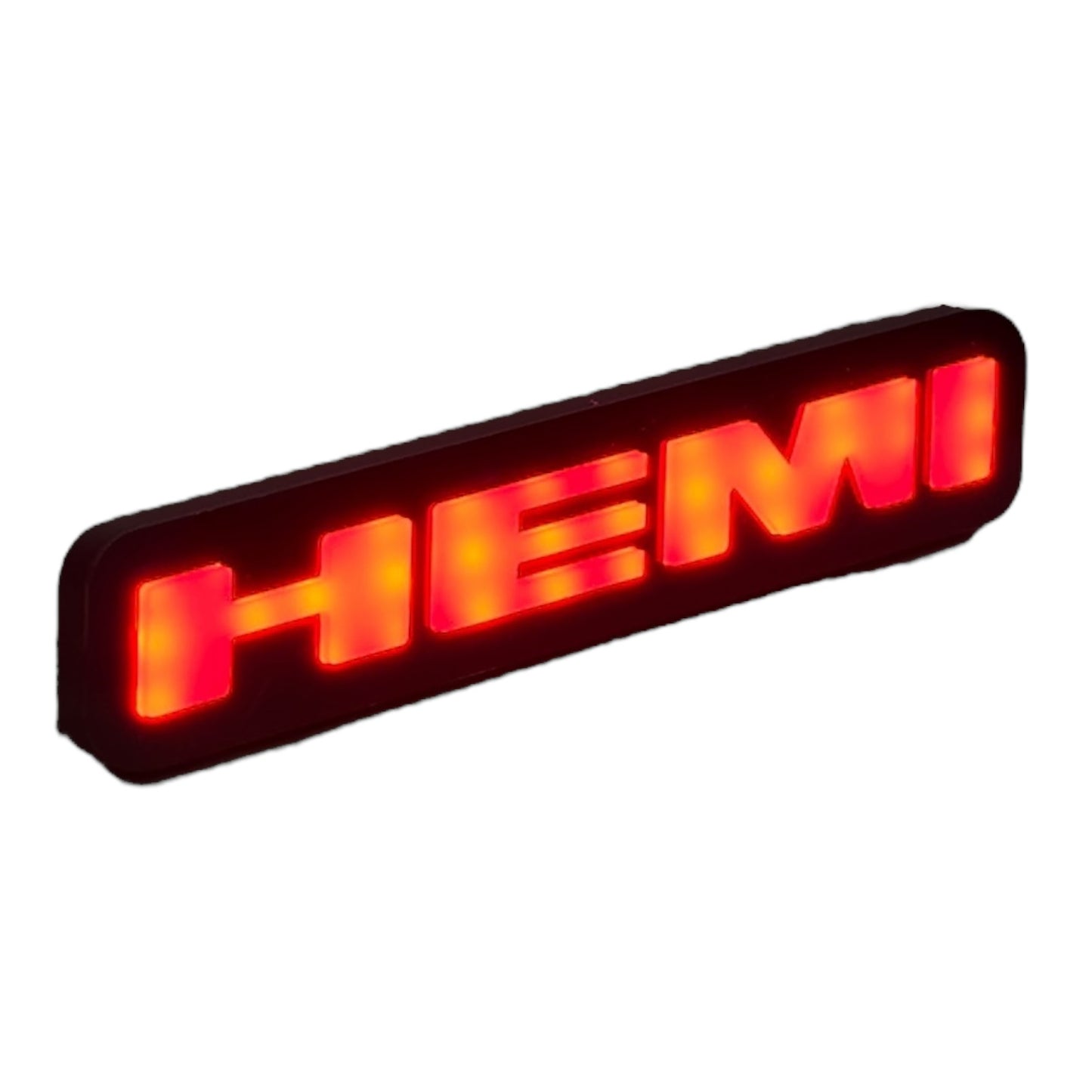 LED HEMI Grille Badge Decoration – Light-Up Emblem for Dodge & Chrysler