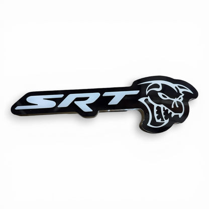 SRT Ghoul LED Badge – Off White
