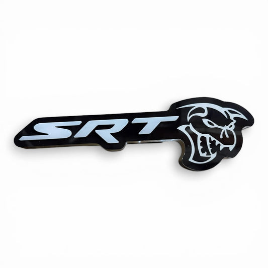 SRT Ghoul LED Badge – Off White