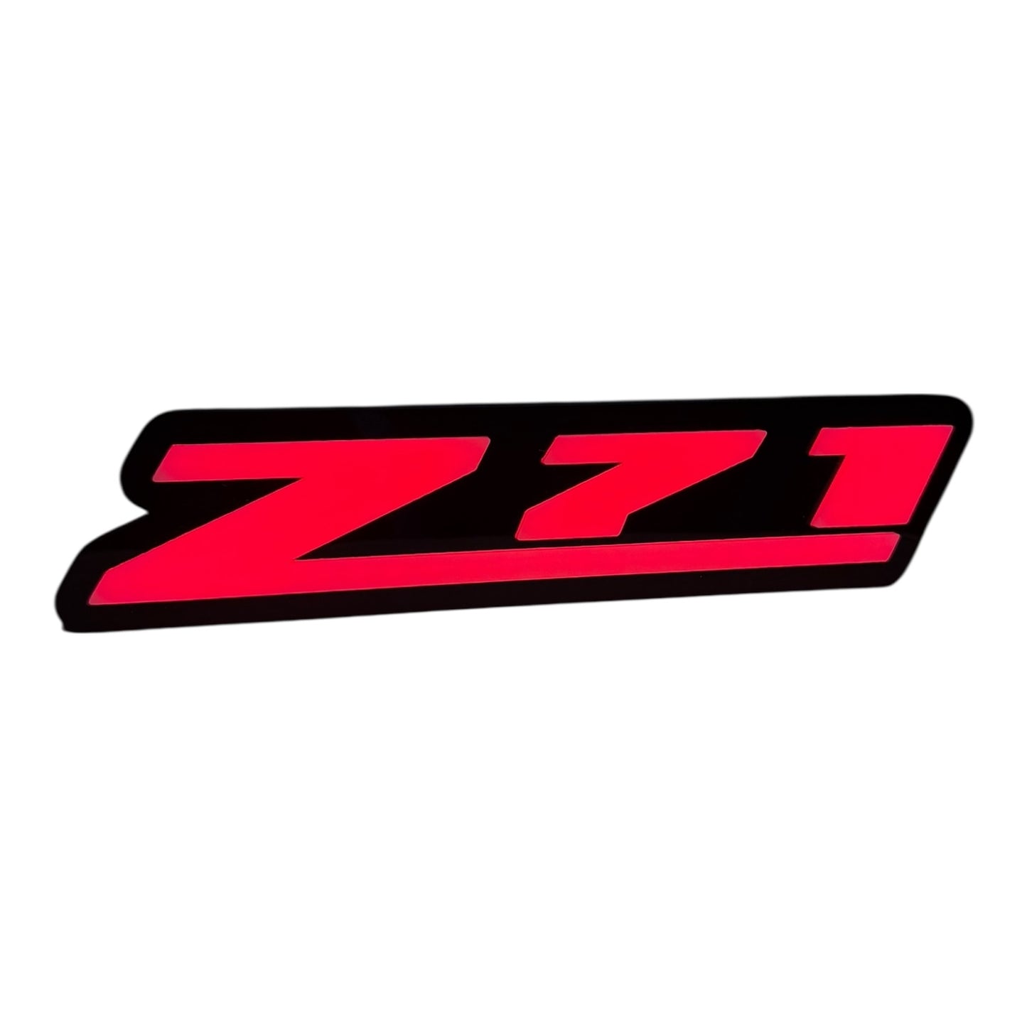 LED Z71 Grille Badge Decoration – RGB Light-Up Emblem for Chevy Trucks