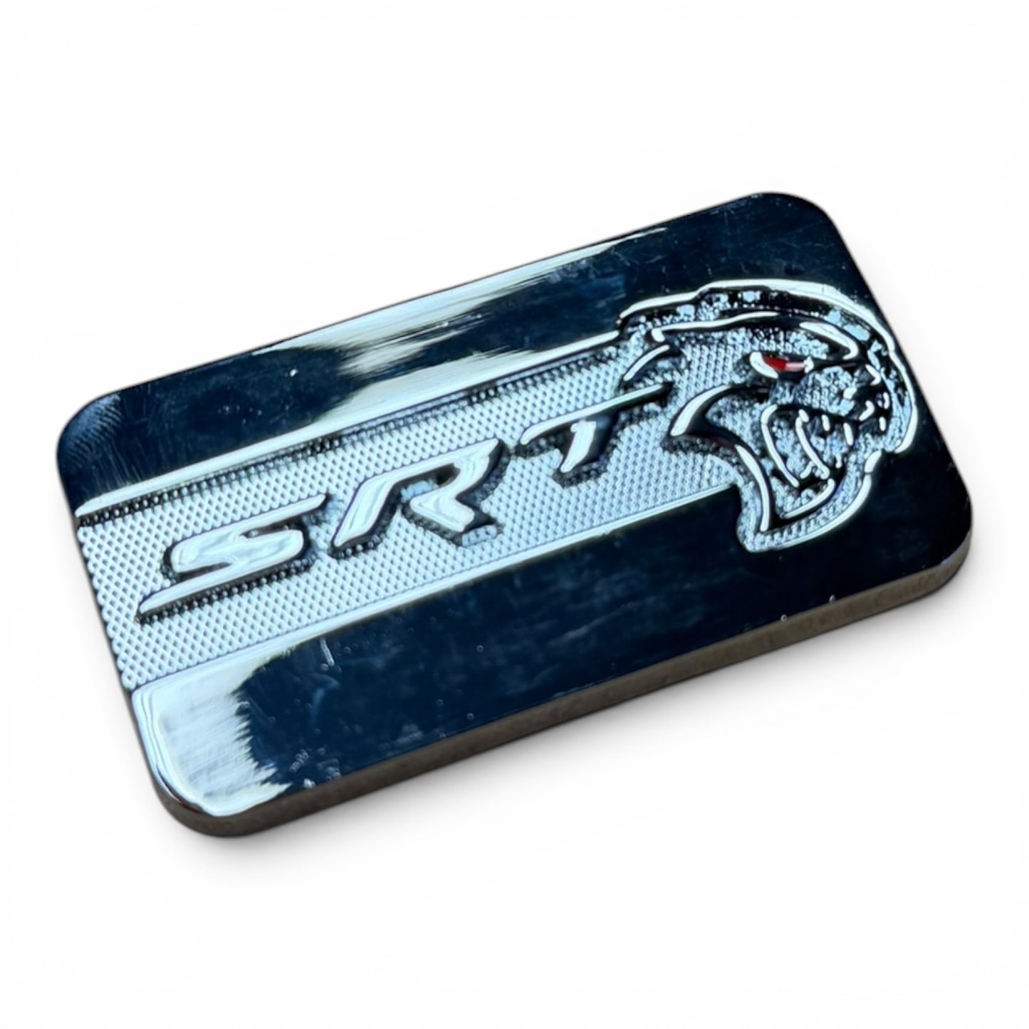 SRT Supercharger Emblem Nameplate – Redeye / Hellcat Style Badge