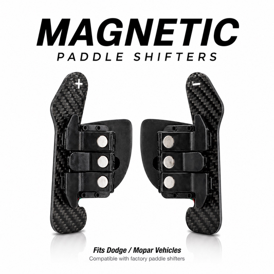 Magnetic Paddle Shifters for Dodge / Mopar – Carbon Fiber OEM+ Upgrade