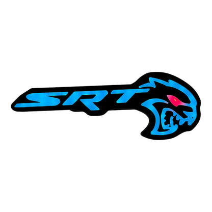 LED Hellcat Redeye Grille Emblem – RGB (Multi-Color + Chasing LEDs) for Charger, Challenger, Durango