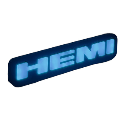LED HEMI Grille Badge Decoration – Light-Up Emblem for Dodge & Chrysler