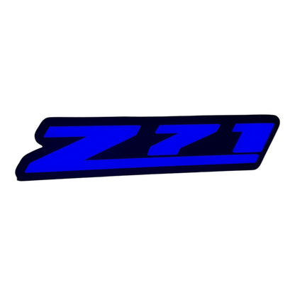 LED Z71 Grille Badge Decoration – RGB Light-Up Emblem for Chevy Trucks