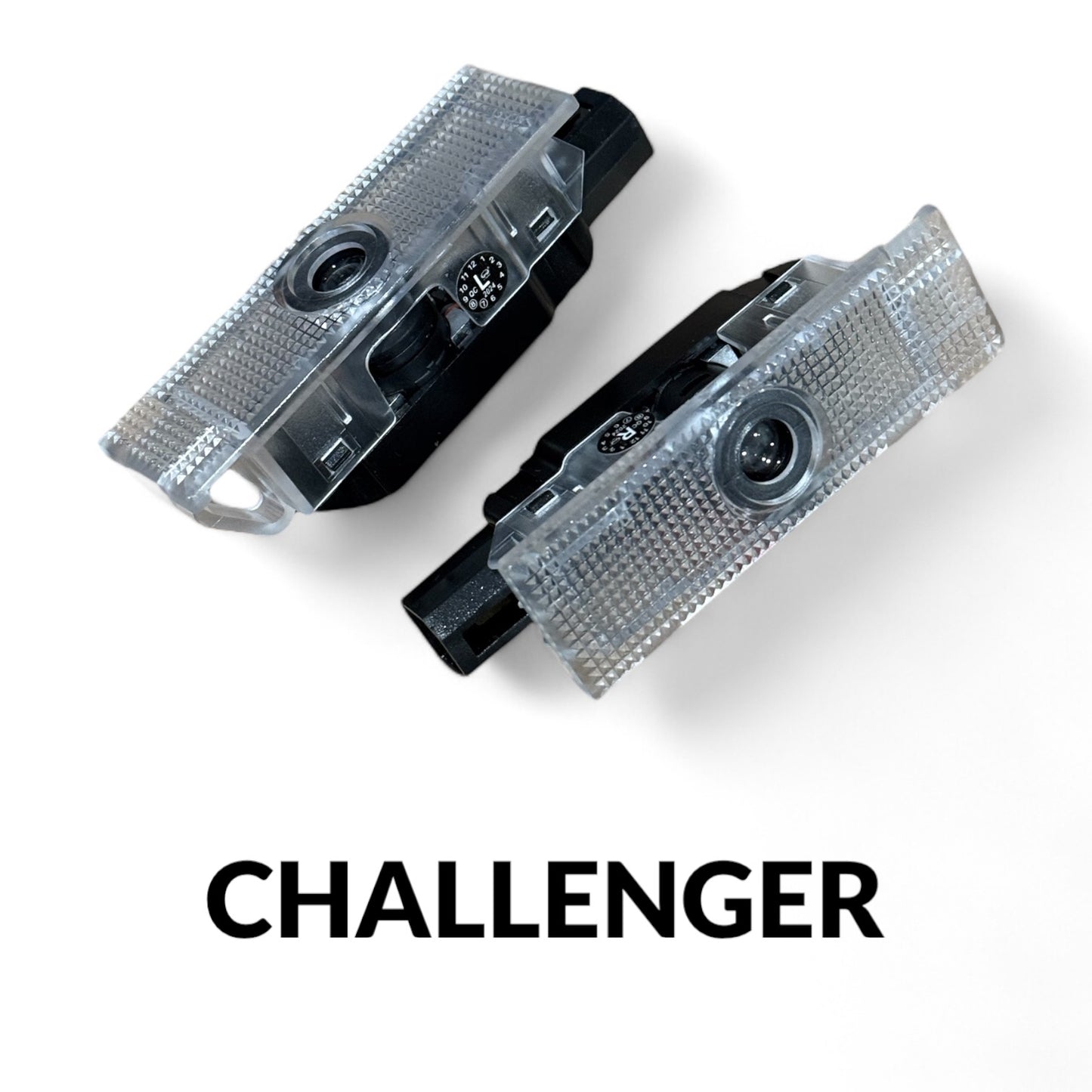 Custom Dodge Charger & Challenger LED Door Puddle Lights - Scat Pack, SRT, Hellcat, R/T (Pairs or 4-Pack)