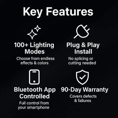 LED HEMI Grille Badge Decoration – Light-Up Emblem for Dodge & Chrysler