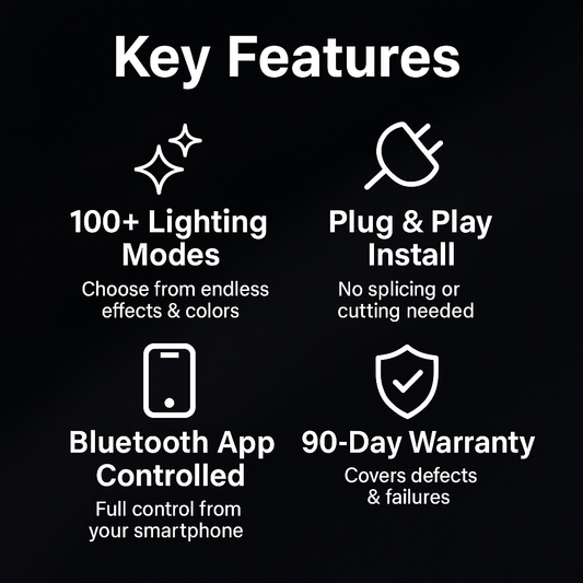 LED SXT Grille Badge Decoration – Light-Up Emblem for Dodge Vehicles