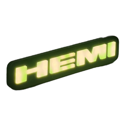 LED HEMI Grille Badge Decoration – Light-Up Emblem for Dodge & Chrysler