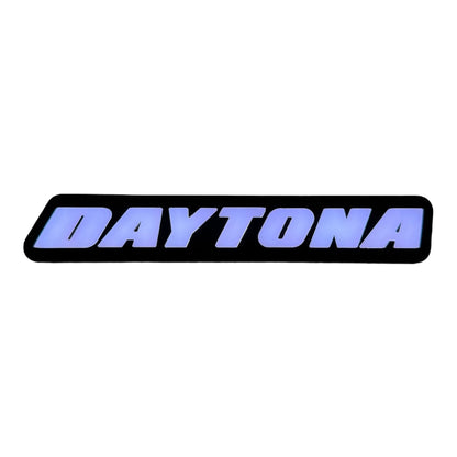 Daytona LED Grille Badge – RGB (Multi-Color + Chasing LEDs)