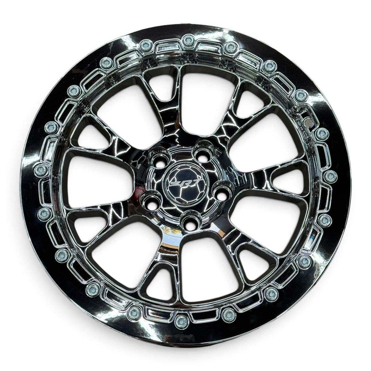 Chrome OEM Hellcat Style Beadlock