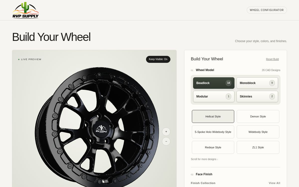 Customize your wheels
