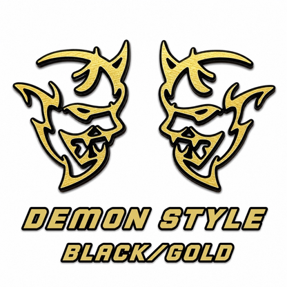 Premium Acrylic Demon Fender Emblem