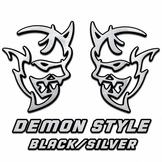 Premium Acrylic Demon Fender Emblem