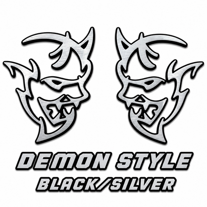 Premium Acrylic Demon Fender Emblem