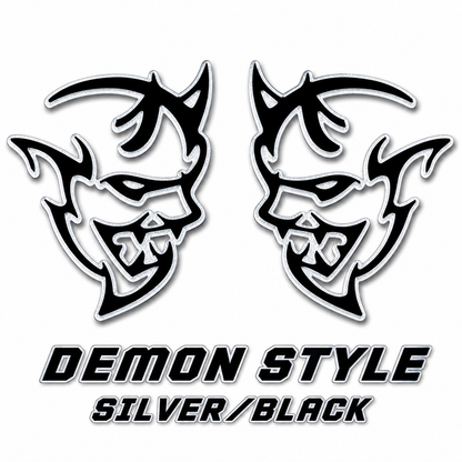 Premium Acrylic Demon Fender Emblem
