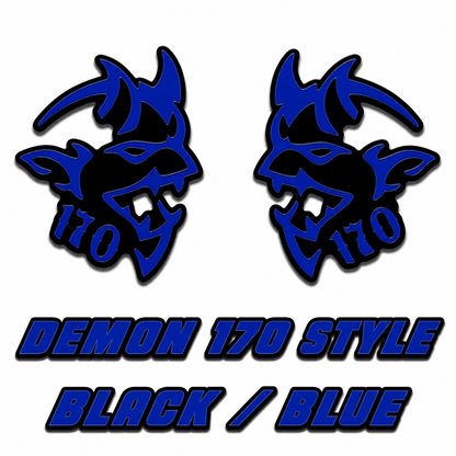 Premium Acrylic Demon 170 Fender Emblem