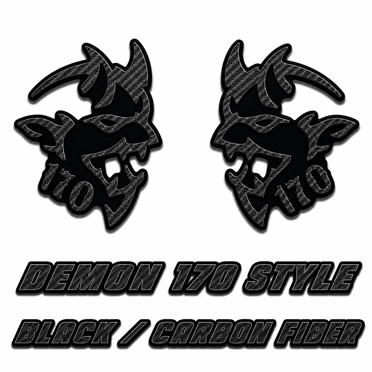 Premium Acrylic Demon 170 Fender Emblem
