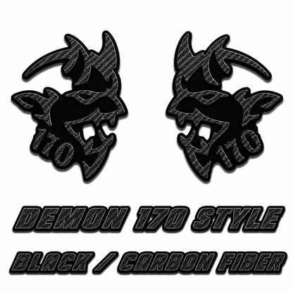 Premium Acrylic Demon 170 Fender Emblem