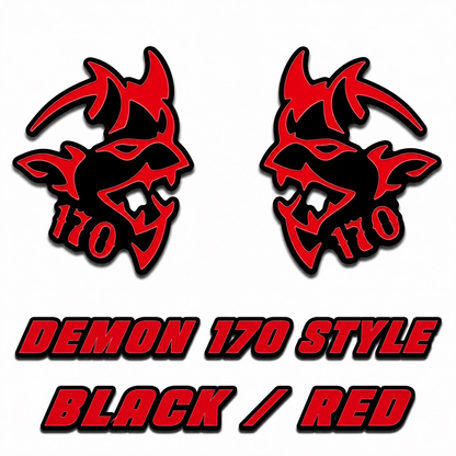 Premium Acrylic Demon 170 Fender Emblem