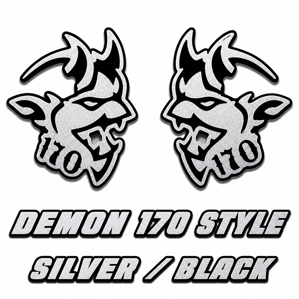 Premium Acrylic Demon 170 Fender Emblem