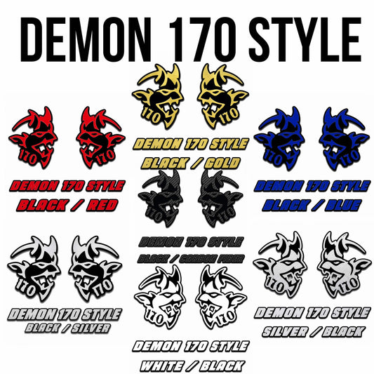 Premium Acrylic Demon 170 Fender Emblem