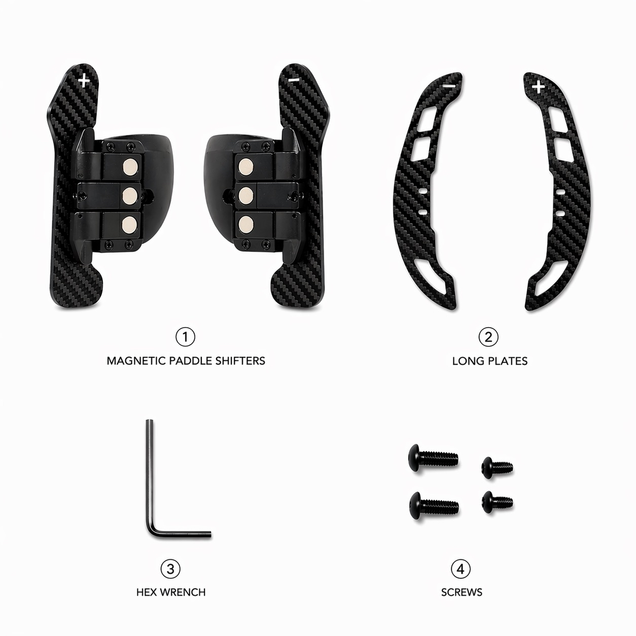 Magnetic Paddle Shifters for Dodge / Mopar – Carbon Fiber OEM+ Upgrade