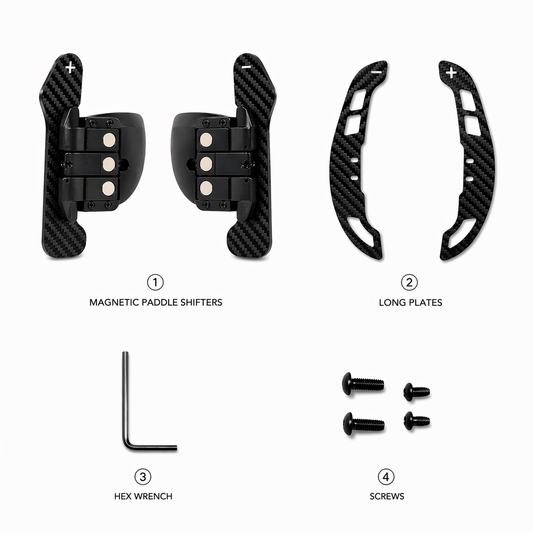 Magnetic Paddle Shifters for Dodge / Mopar – Carbon Fiber OEM+ Upgrade