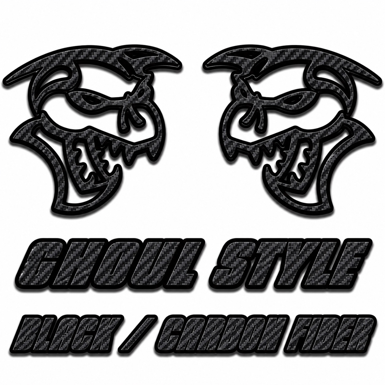 Premium Acrylic Ghoul Fender Emblem