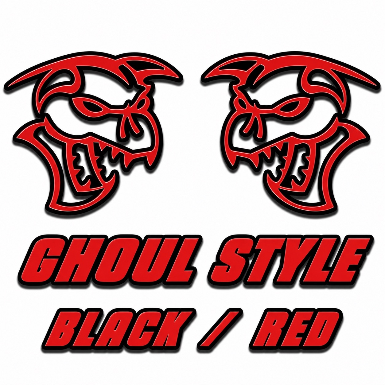 Premium Acrylic Ghoul Fender Emblem