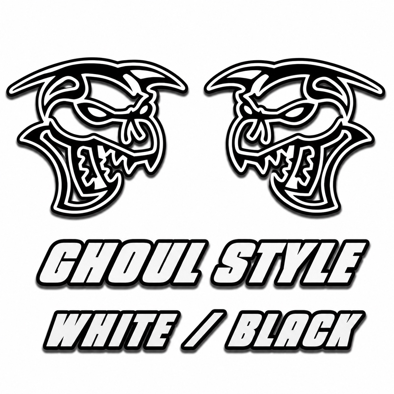 Premium Acrylic Ghoul Fender Emblem