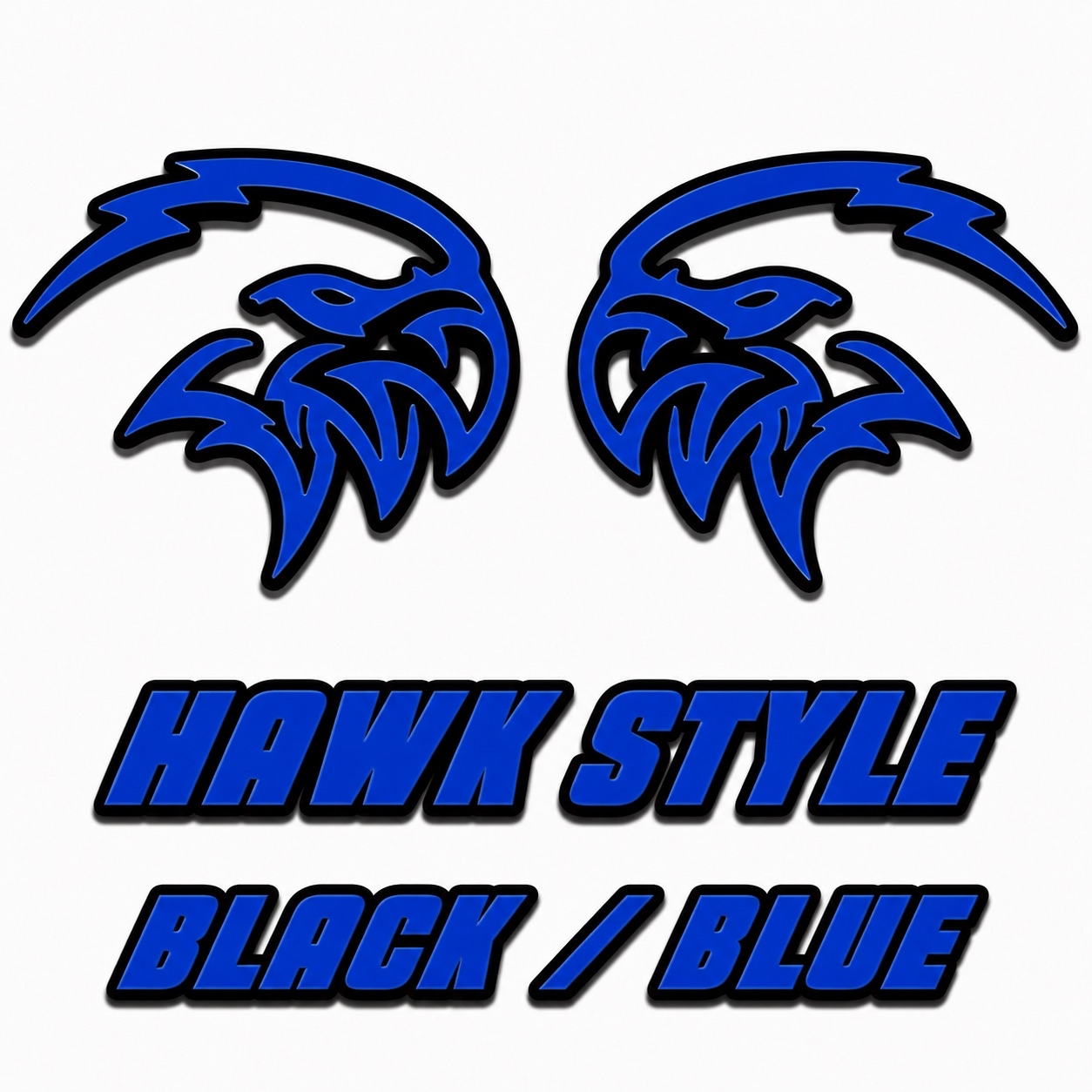 Premium Acrylic Hawk Fender Emblem