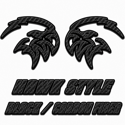Premium Acrylic Hawk Fender Emblem