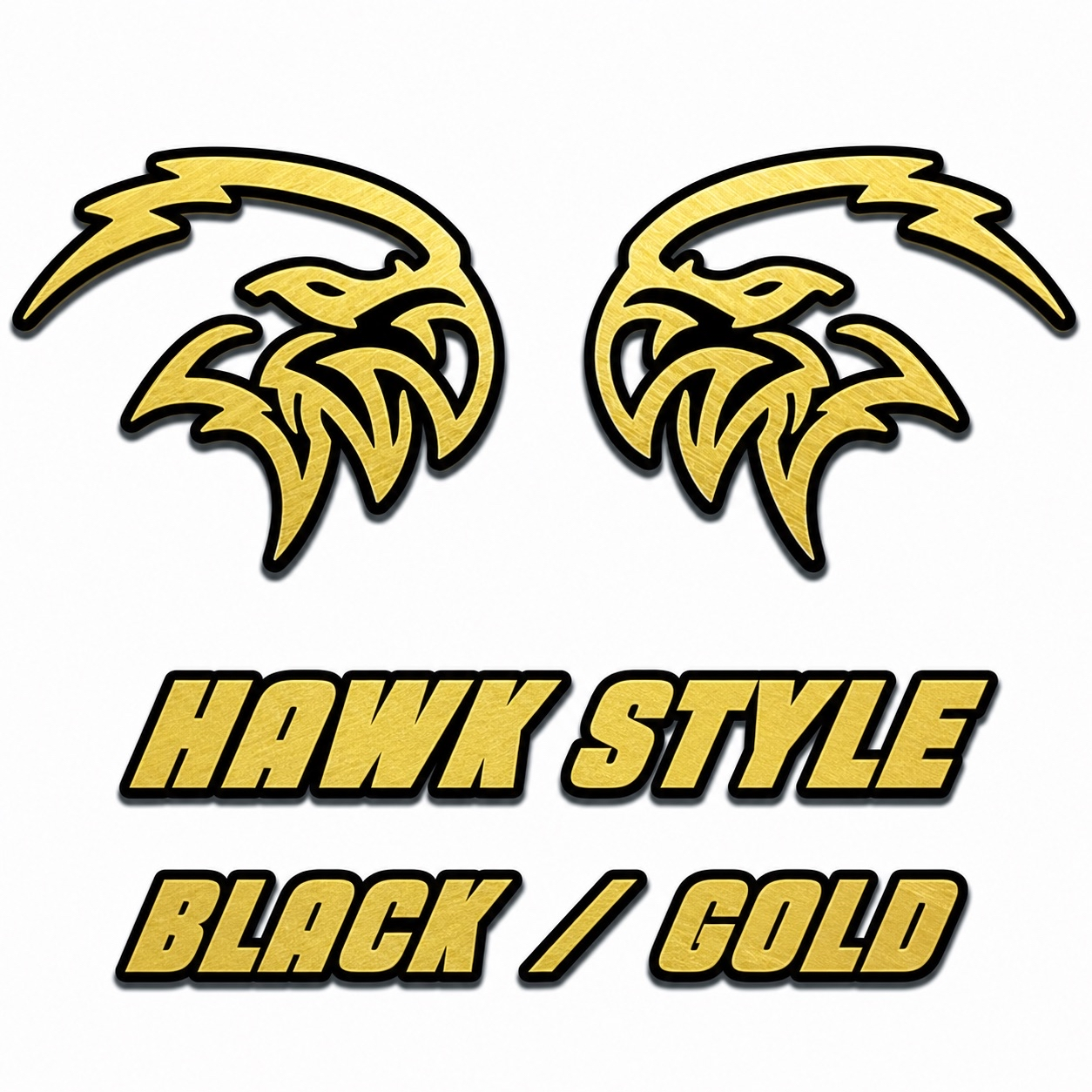 Premium Acrylic Hawk Fender Emblem