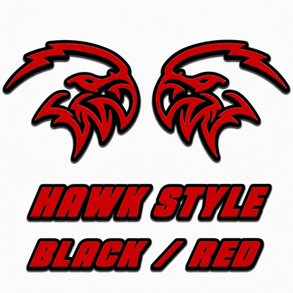 Premium Acrylic Hawk Fender Emblem