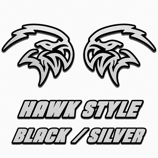 Premium Acrylic Hawk Fender Emblem