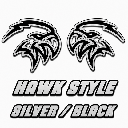Premium Acrylic Hawk Fender Emblem