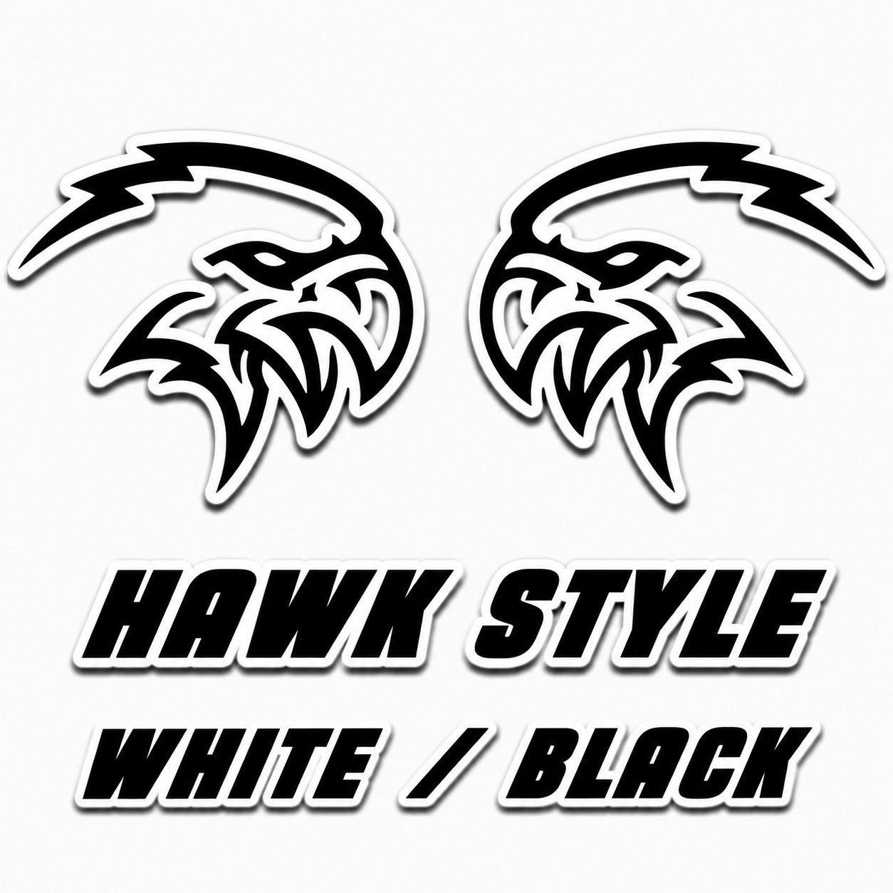 Premium Acrylic Hawk Fender Emblem