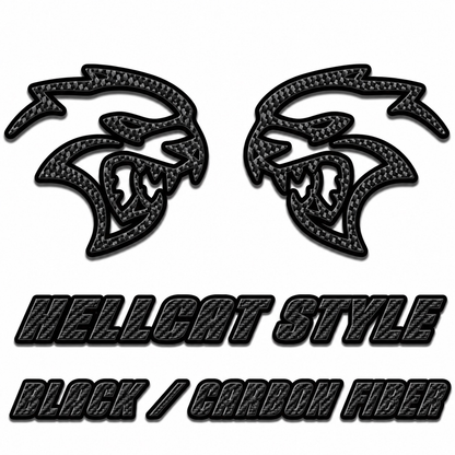 Premium Acrylic Hellcat Fender Emblem