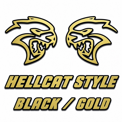 Premium Acrylic Hellcat Fender Emblem