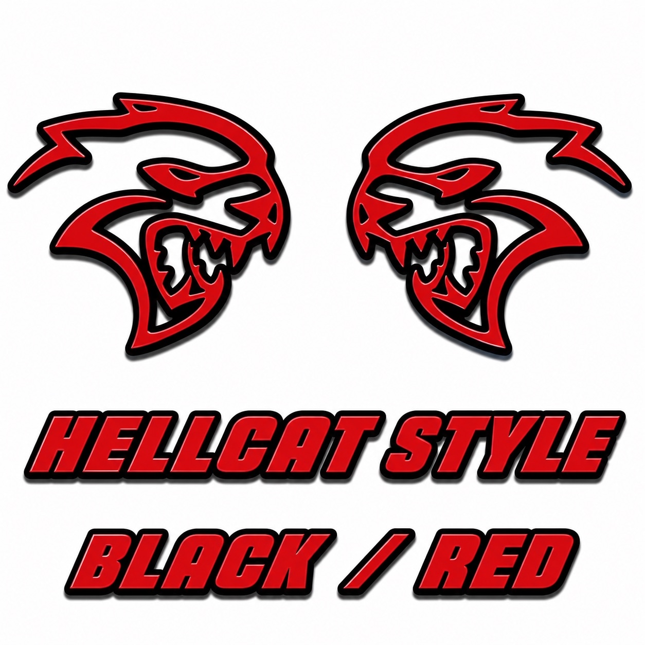 Premium Acrylic Hellcat Fender Emblem