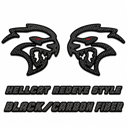 Premium Acrylic Hellcat Redeye Fender Emblem