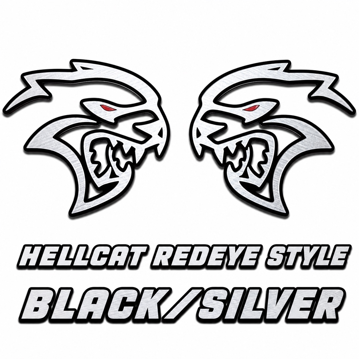 Premium Acrylic Hellcat Redeye Fender Emblem