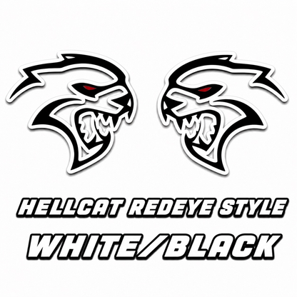 Premium Acrylic Hellcat Redeye Fender Emblem