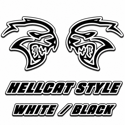 Premium Acrylic Hellcat Fender Emblem